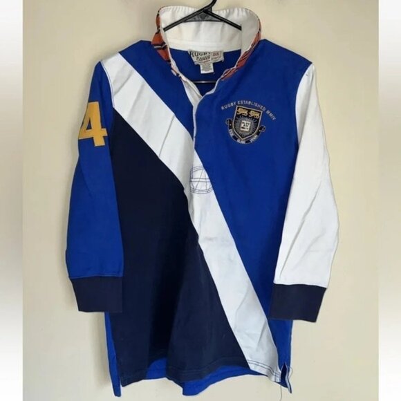 Vtg Rugby Ralph Lauren Rugby Polo Men's Medium 2004 - Picture 1 of 4